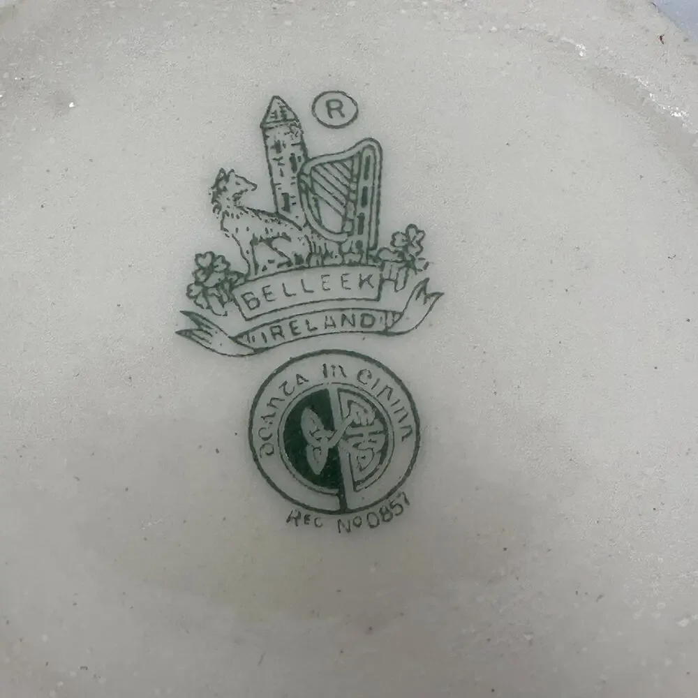 Vintage‎ Belleek Creamer 3